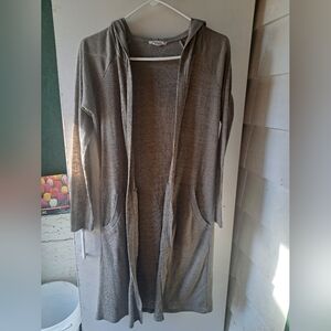 Women's Slim Fitted Hooded Cardigan